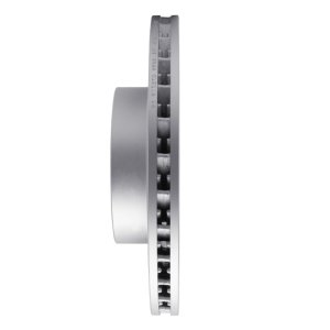 Porsche 911 Brake Rotor (1) - Right Front - R1 Concepts - Hi-Carbon Alloy GeoMET Coated Drilled Rotor - `98-`12
